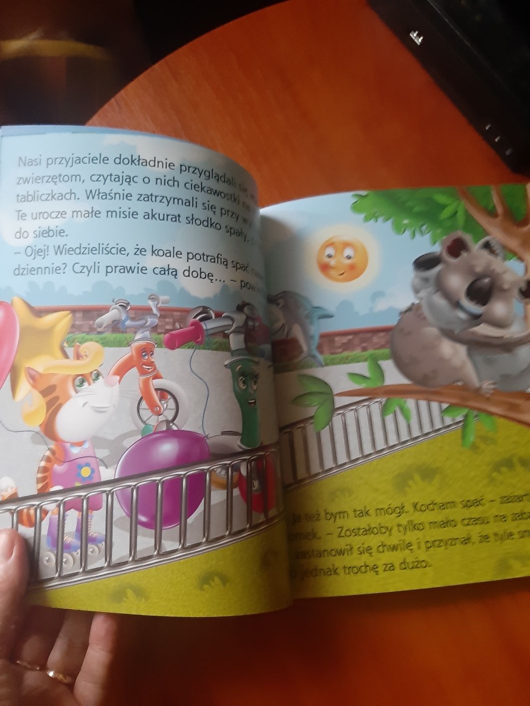 Książka dla dzieci  W ZOO