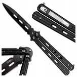 Kosa Skin Balisong Butterfly Ostry Nóż Motylkowy Treningowy CS2 498R