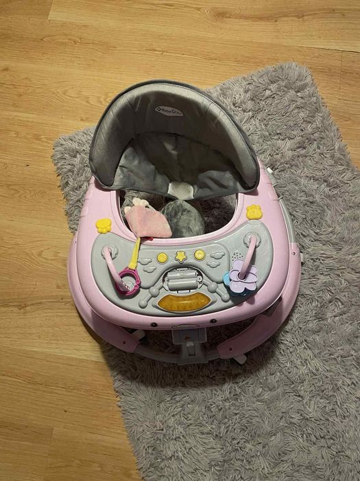 Chodzik Baby Steps – różowy, stan bardzo dobry!
