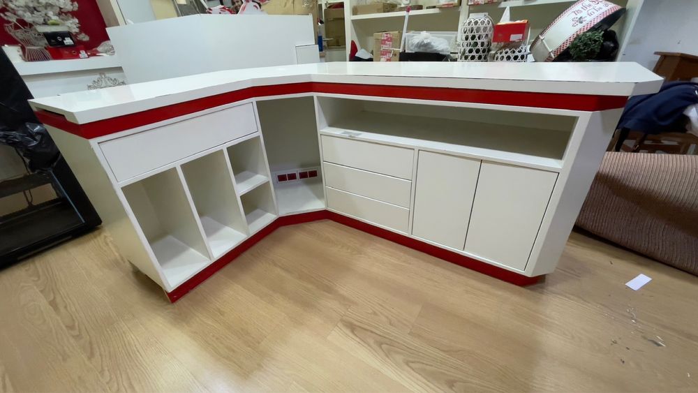 Balcao em mdf branco