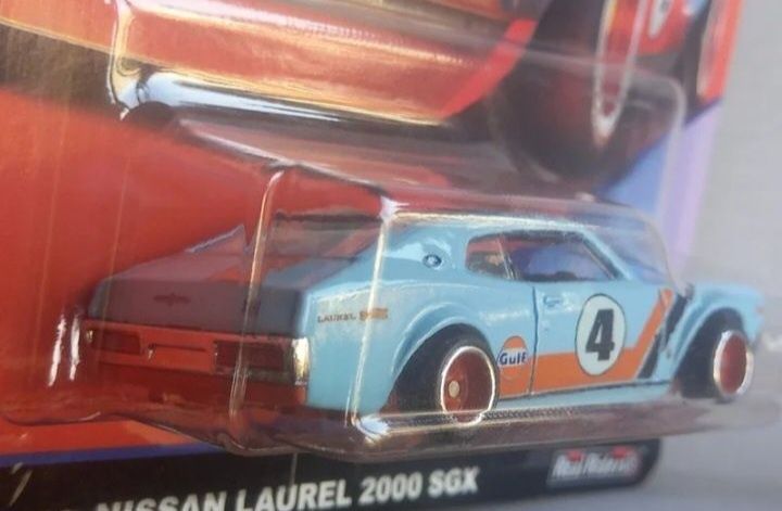 Nissan Laurel 2000 sgx Gulf rodas de borracha