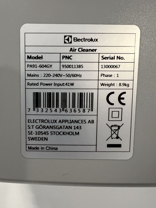 Oczyszczacz Electrolux z Media Expert
