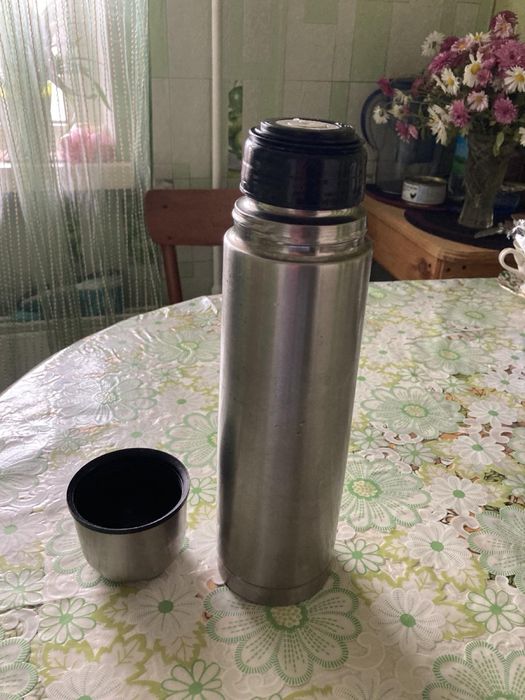 Термос металевий 1 литр