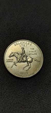 Moneta okolicznościowa  USA 25 Centów ,Stan "DELAWARE"