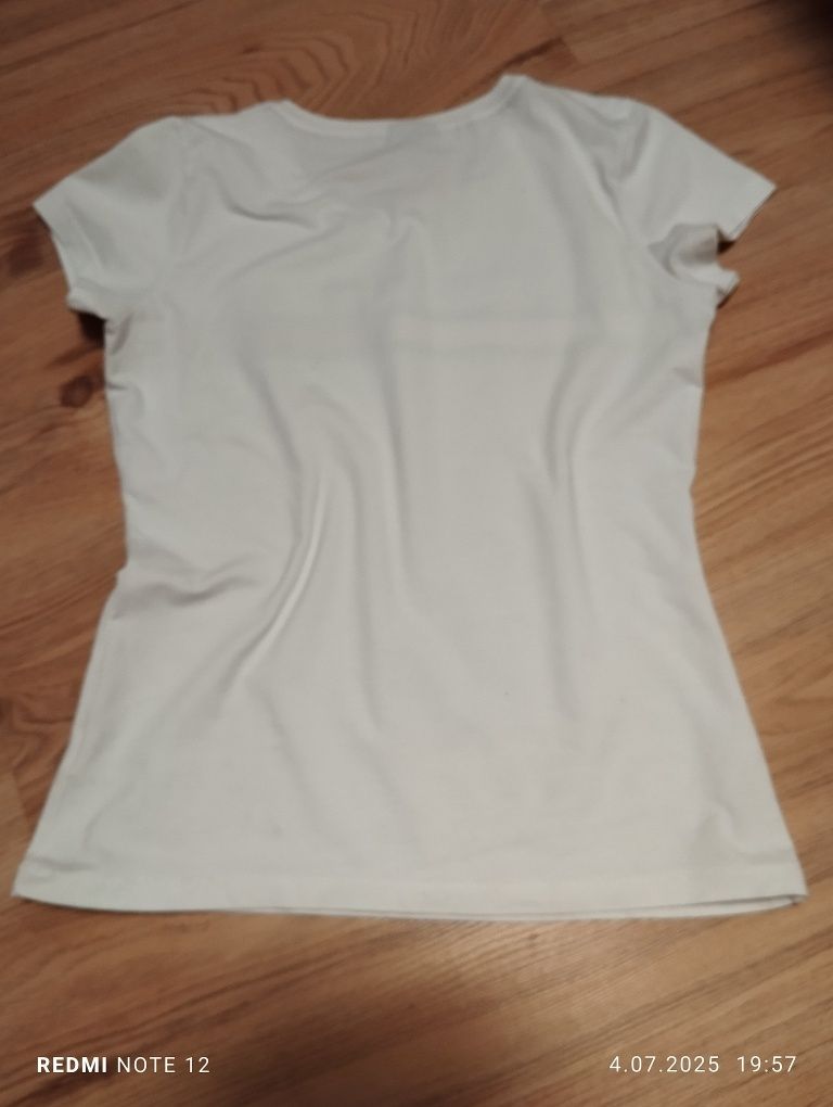 Biała koszulka Tommy Hilfiger r. 34 bdb. stan