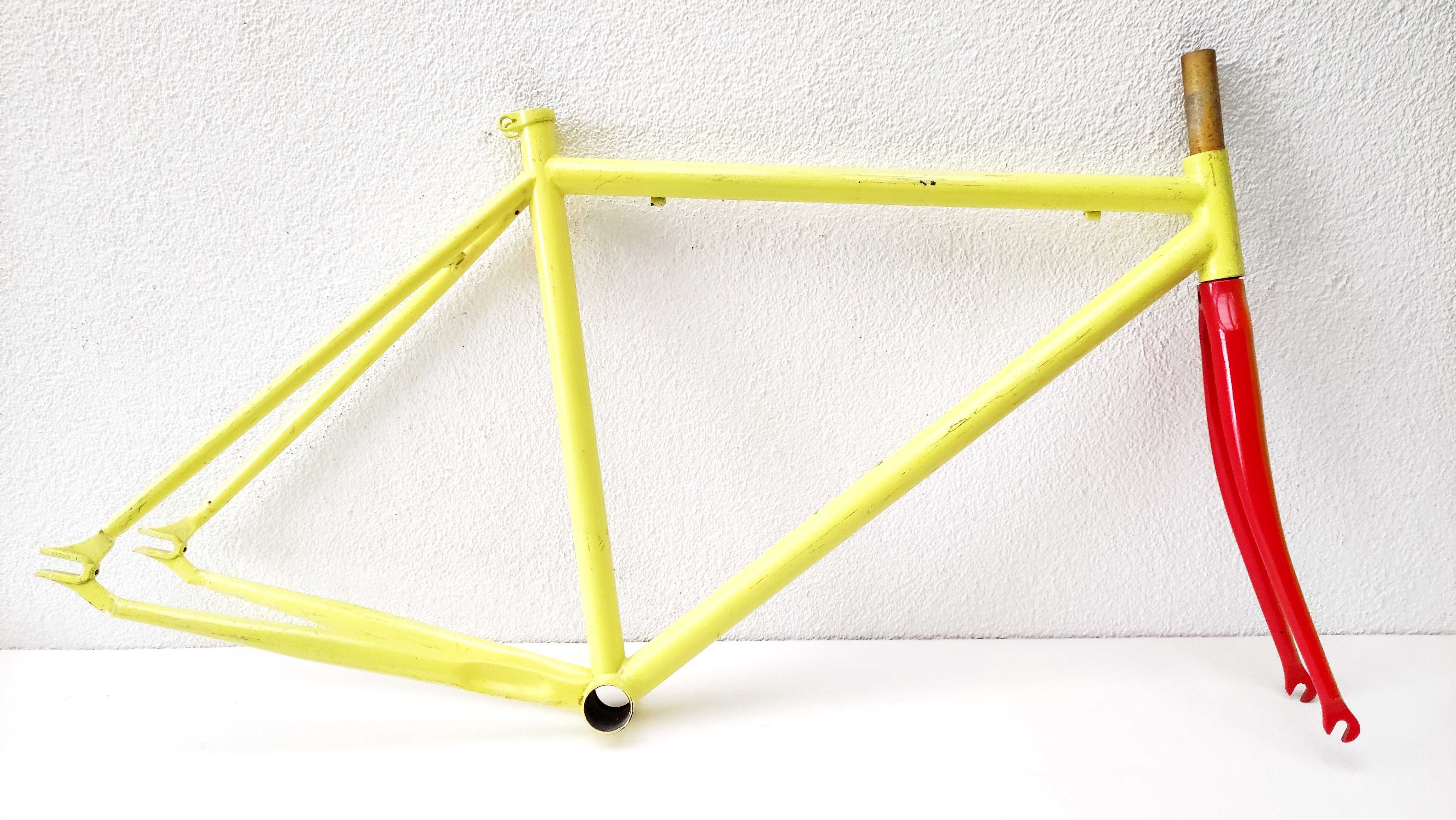 NOWA Rama Frameset Szosa TT Ostre Koło Tor Single Lo-Pro poziome haki