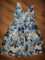Летнее пышное платье ariella london миди размер 34 XS 42