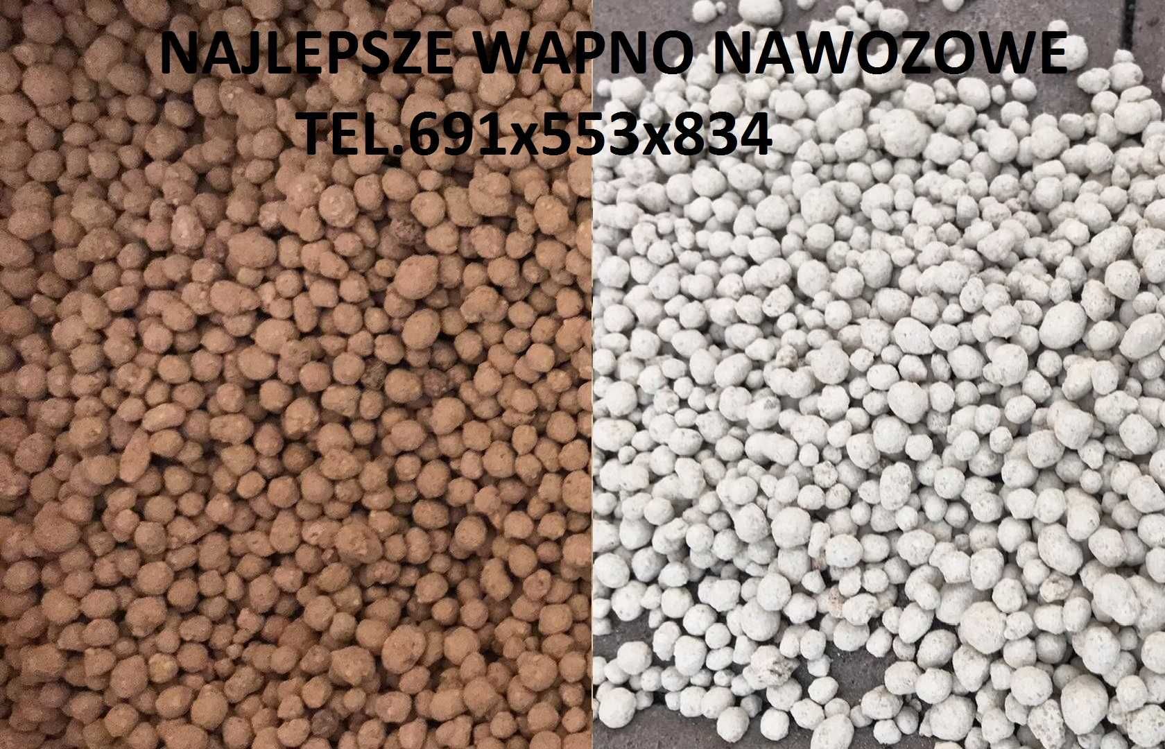 Wapniak wapno granulowane Kredowe nawozowe i magnezowe od PRODUCENTA!!