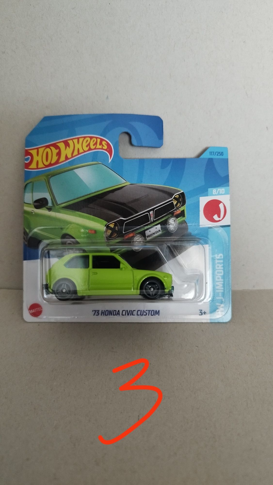 Hot Wheels em caixa