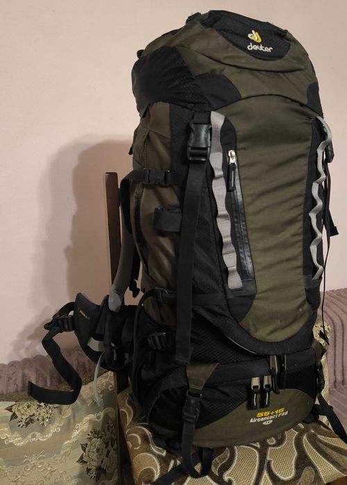 Туристичний рюкзак Deuter Aircontact PRO Black Diamond 28л Vaude 10+3л