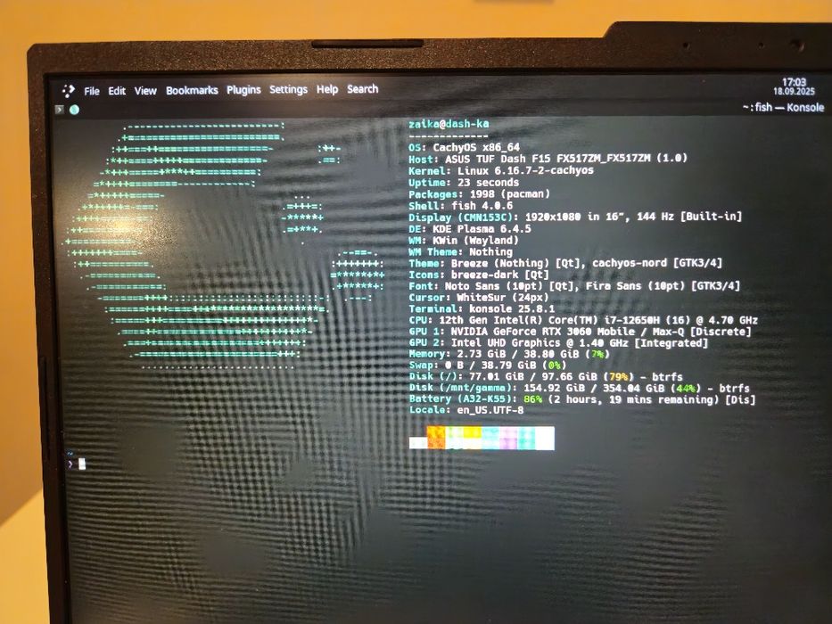 Laptop i7-12th RTX3060 40Gb 144HZ