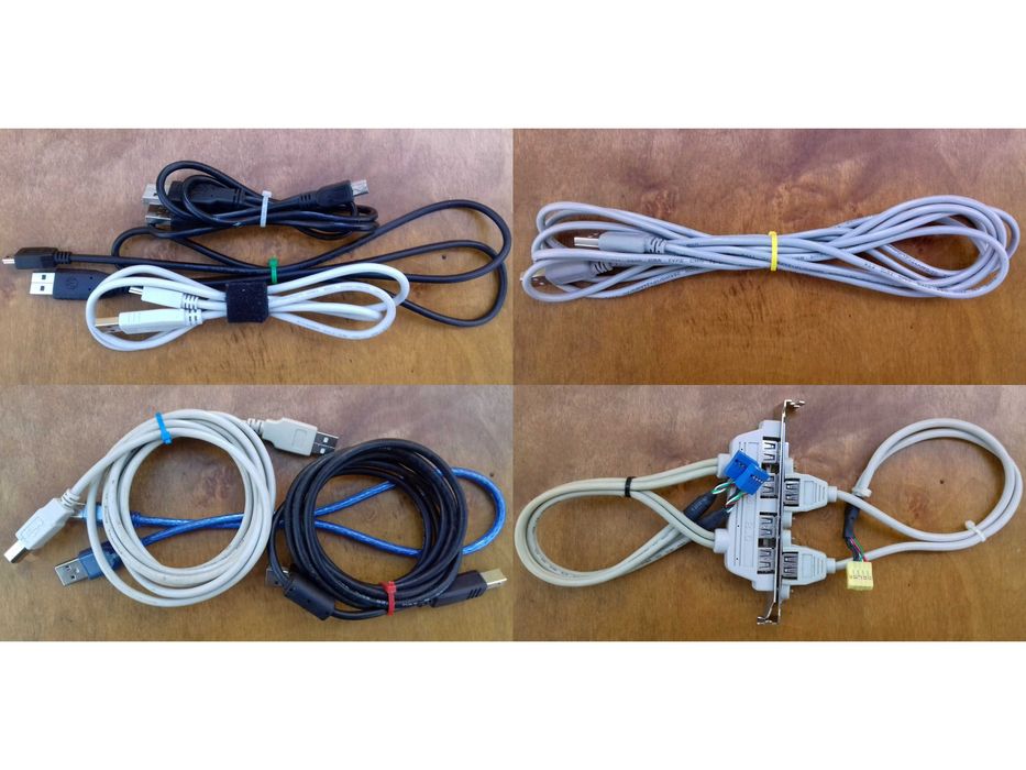 kable / przewody / adaptery / rozgałęźniki / przejściówki