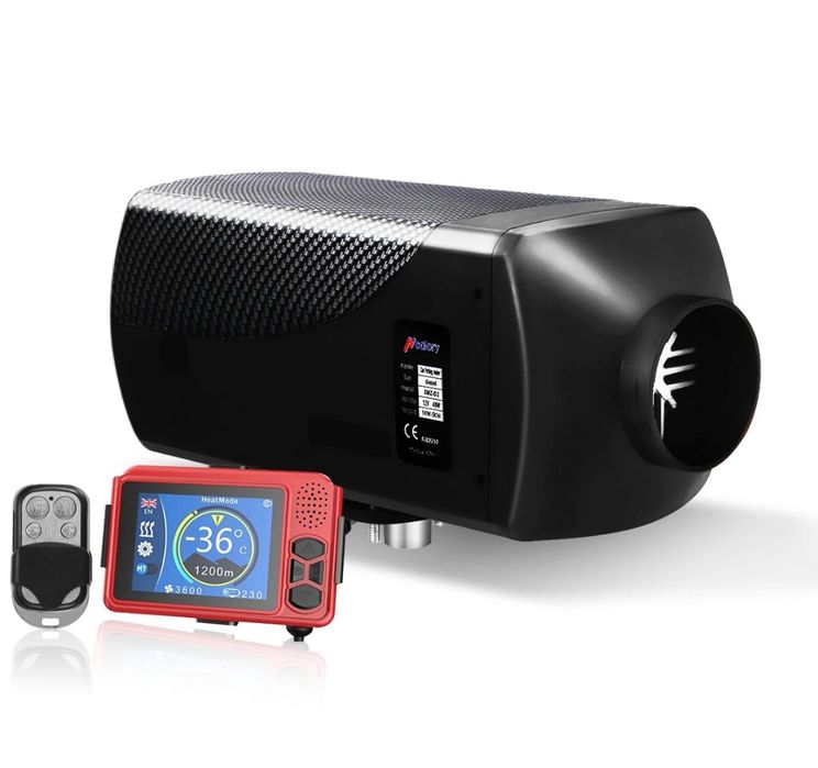 Aquecedor de ar diesel camião autocaravana 5-8w com LCD e comando NOVO