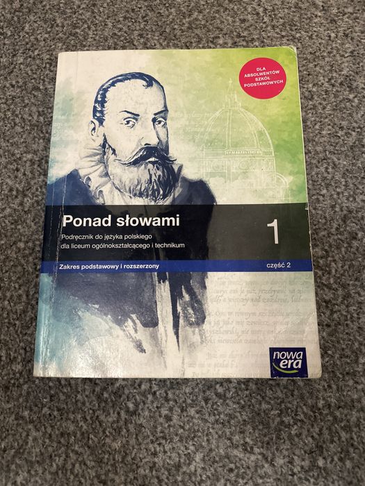 Ponad Słowami 1 część 2 j.Polski podręcznik nowa era liceum/technikum