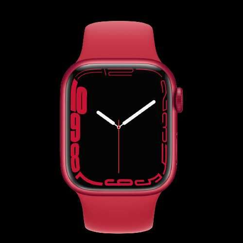 Apple Watch Series 7 41/45mm Midnight Starlight Red LTE OPEN BOX 255$