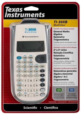 Calculadora Escolar Científica TI-30XB Multiview