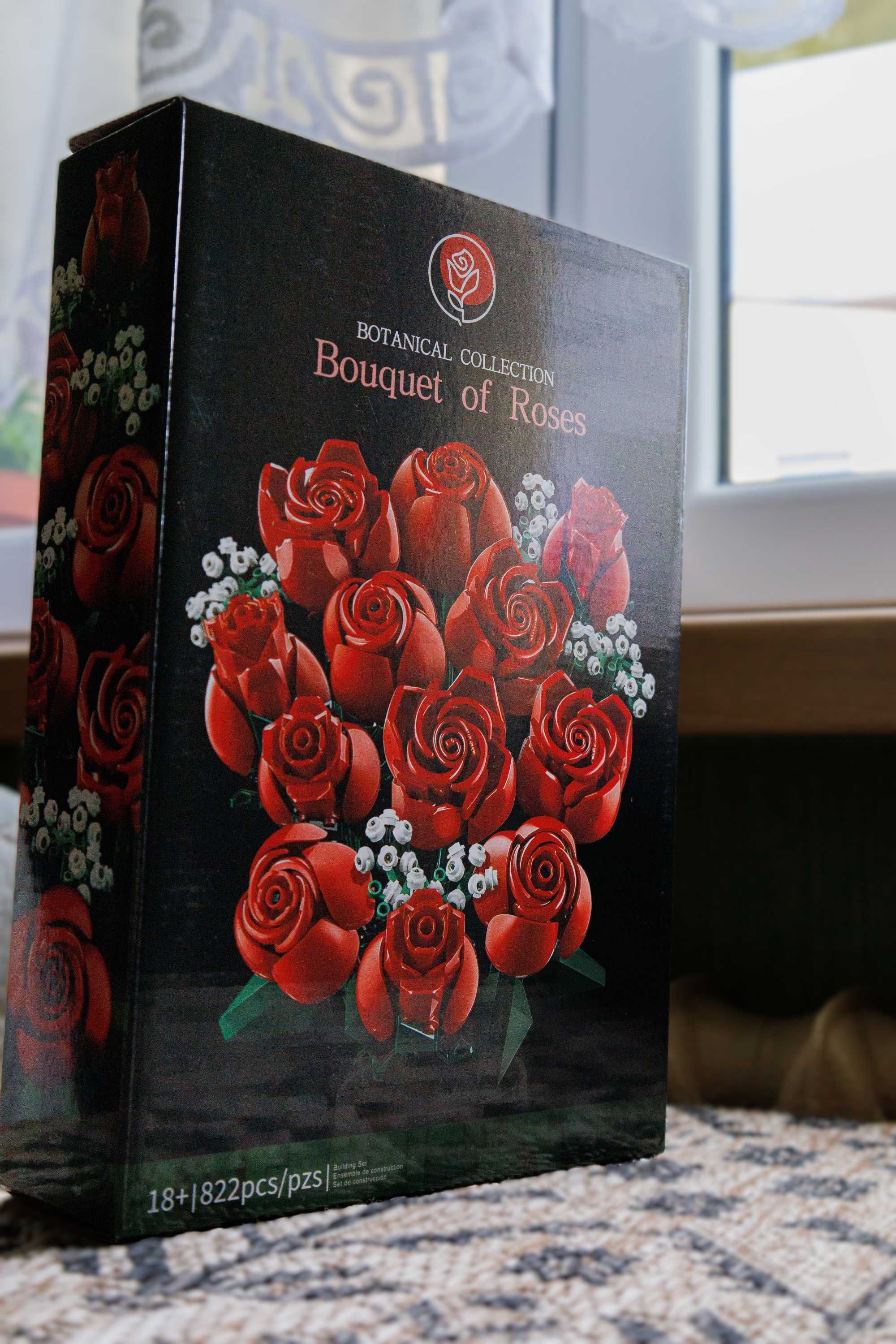 Bouquet of Roses, bukiety róż zestaw Botanical Collection klocki