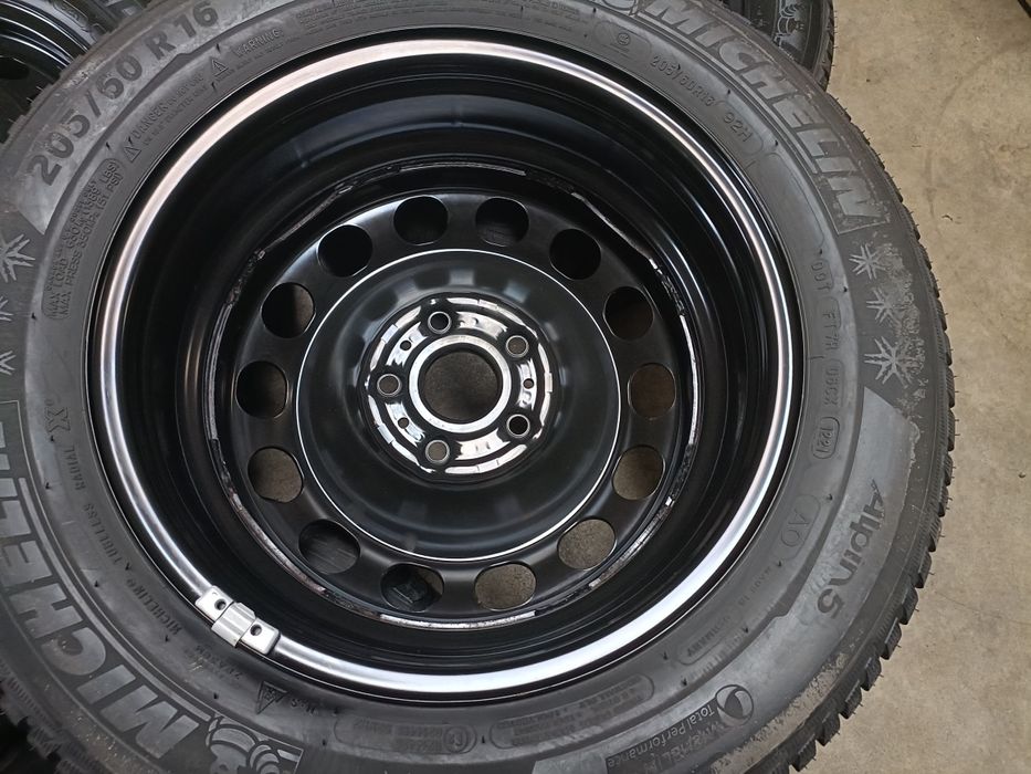 Felgi stalowe koła zimowe VW 16 cali 5x112 Passat CC Caddy, Skoda