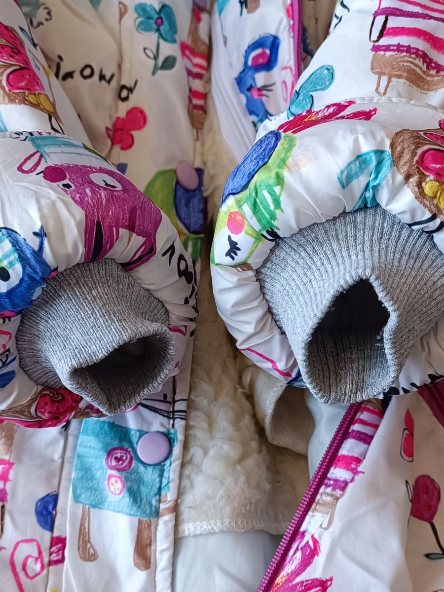Зимний комплект на девочку 3-5 лет