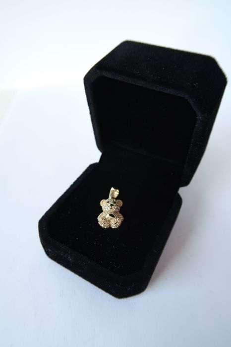 Złota Zawieszka Miś | Próba Złota 585