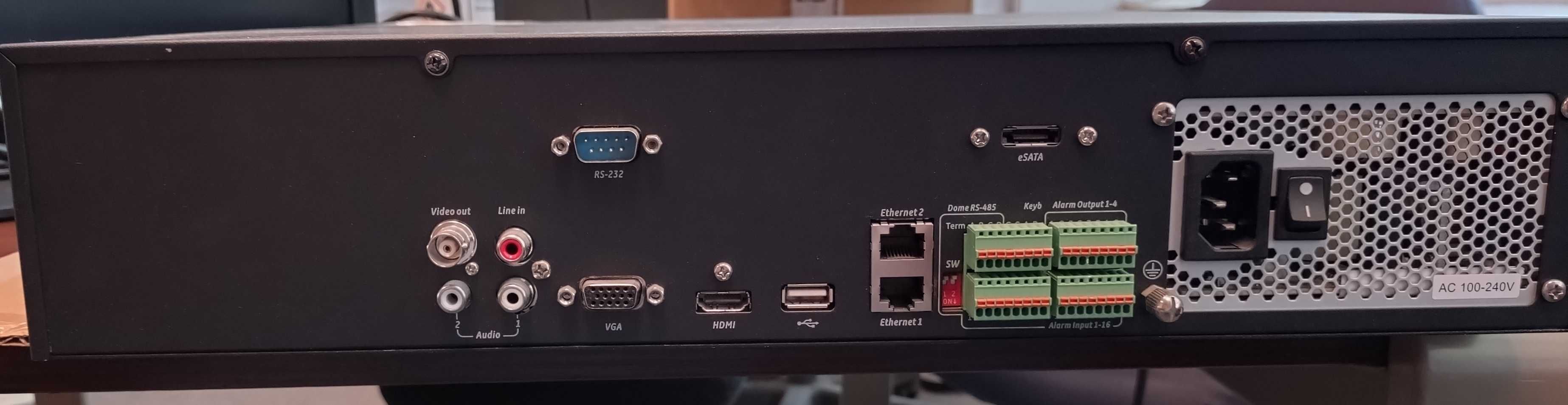 rejestrator ip cctv truvision nvr tvn 2116P + 8x2TB