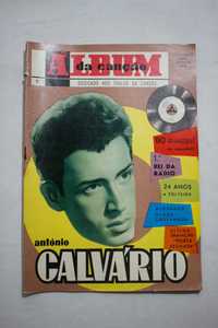 Revista - Album Canção Nº1 - Antonio Calvário - 1963