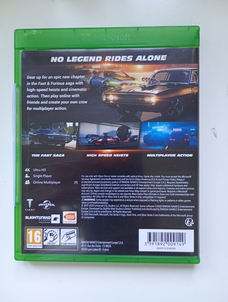 Fast and furious crossroads Xbox one