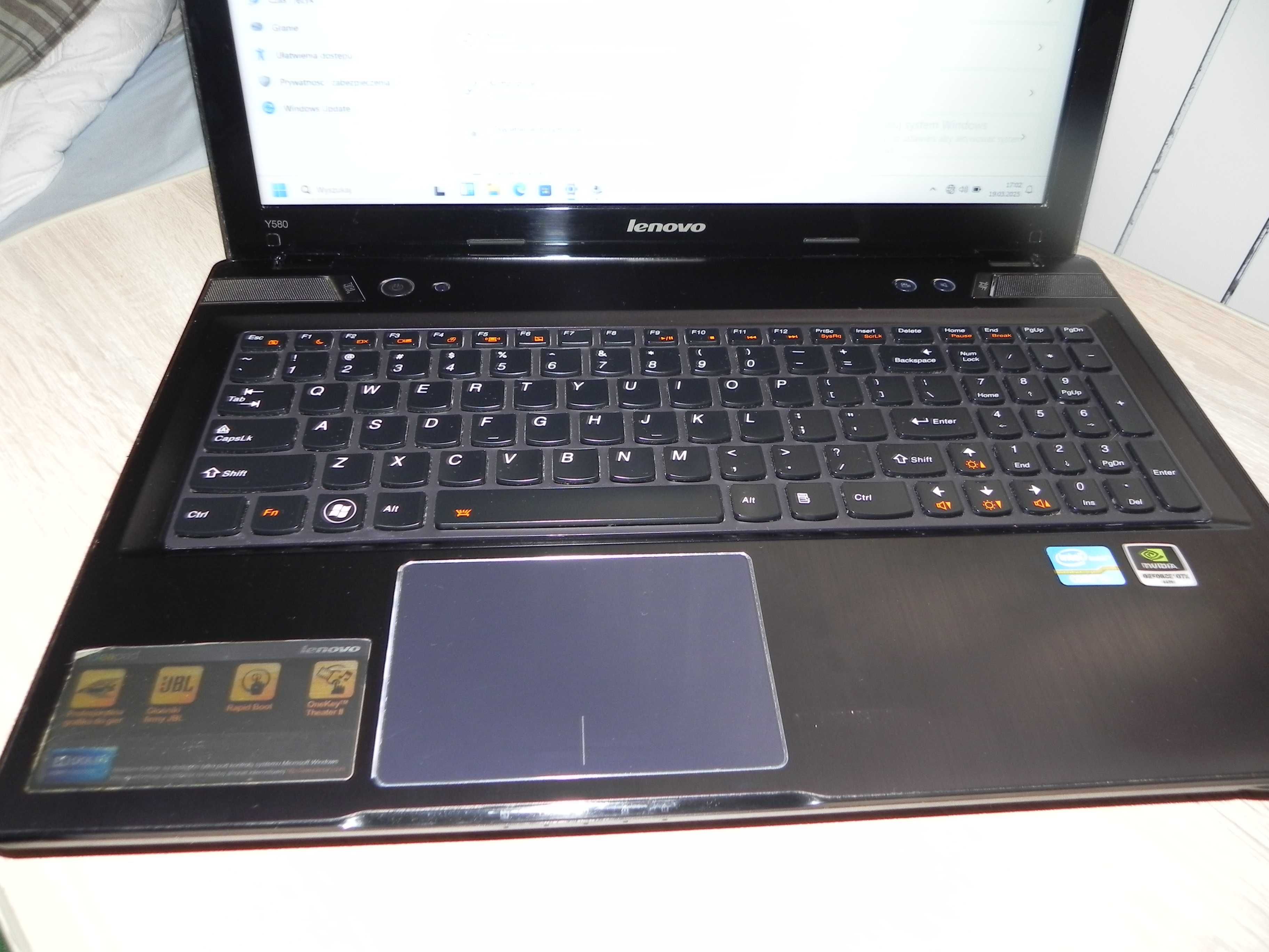 Laptop Lenovo IdeaPad Y580