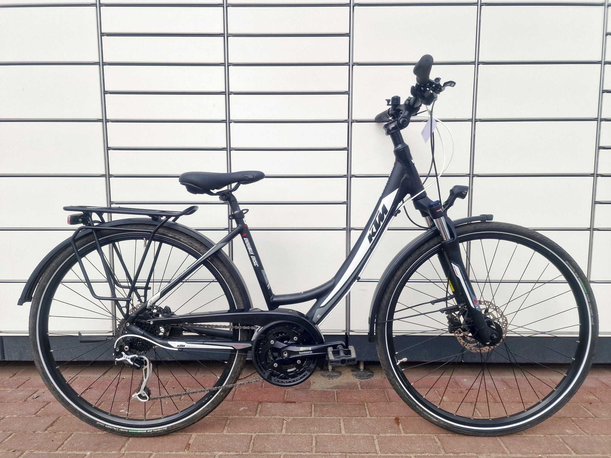Rower trekkingowy KTM Double Disc / rozm. 46 cm / Deore XT 3x9 / FV23%