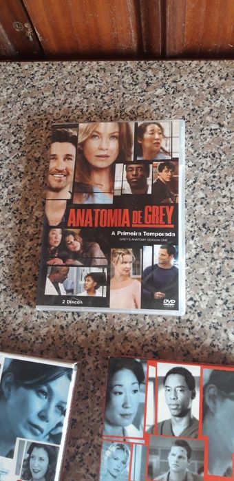 Conjunto de 5 Dvds Anatomia de Grey