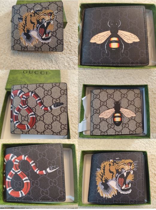 Carteiras Gucci em caixa