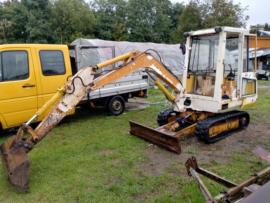 Mini koparka, koparka, kubota, kamatsu, jcb