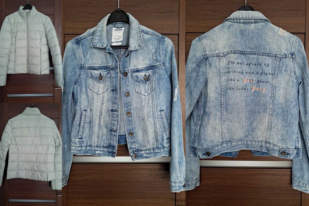 Kurtka damska CROPP rozmiar S, dwie RESERVED  rozmiar 40