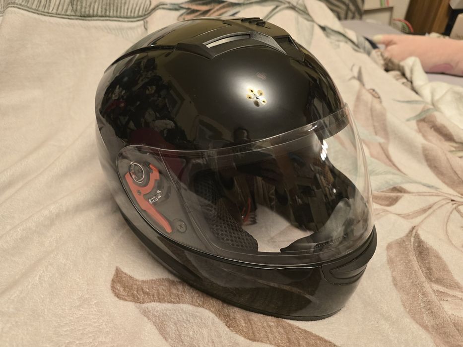 Nowy Kask motocyklowy integralny Torq ECE-R22.05 Rozmiar L59-60, Czarn