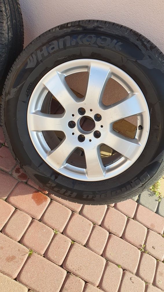 4x felgi 17 z oponami Hankook Mercedes ML