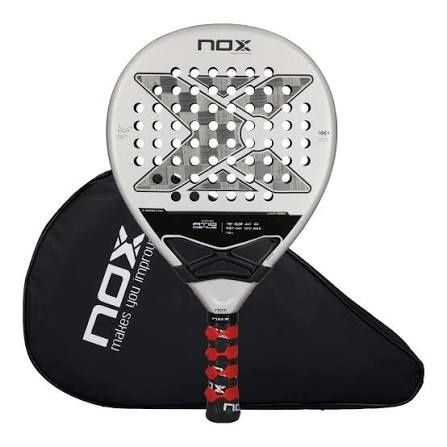 Raquete Padel Nox Tapia at10 genius 18k 2024