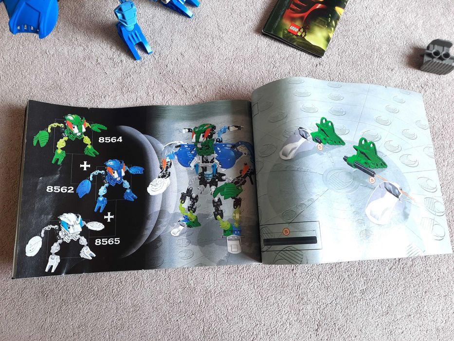 Колекційний Конструктор LEGO Bionicle: Bohrok 8562 Gahlok — 2002 рік