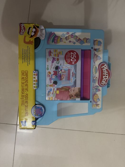 Play doh kawiarnia z lodami autobus