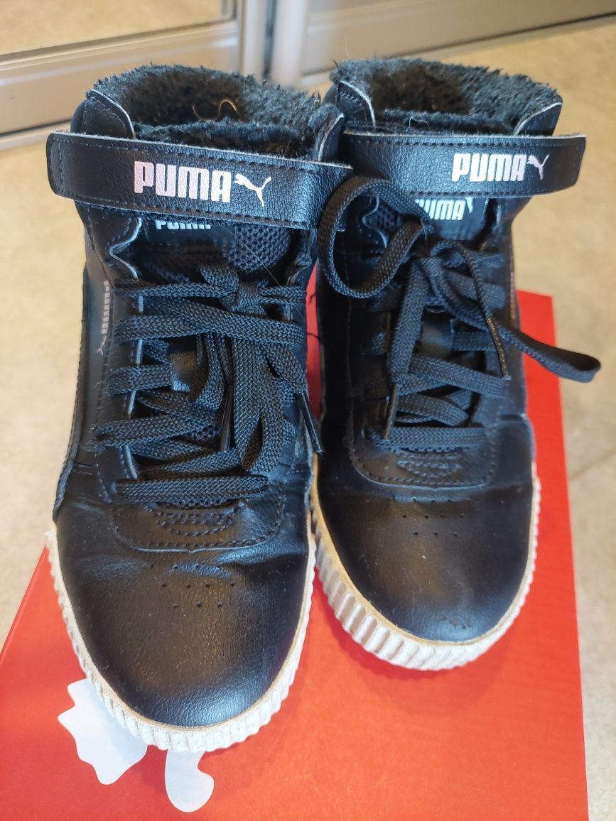 Buty puma 34 lekko ocieplone