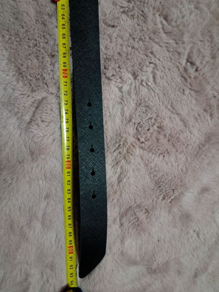 Michael Kors pasek twist belt dwustronny logowany monogram skórzany re