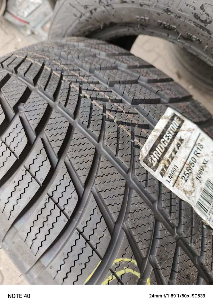 Nowe opony zimowe Bridgestone Blizzak 255/50/18 21r