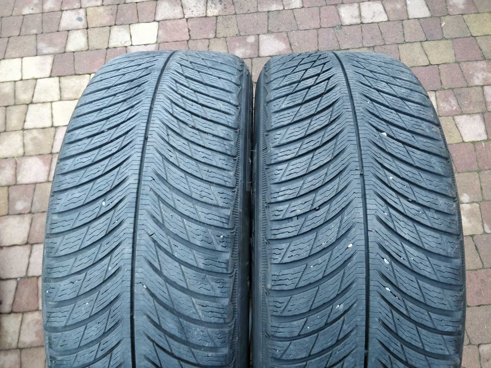 2847. Opony zimowe 225/55/18 Michelin 6mm 2020r cena za 2szt