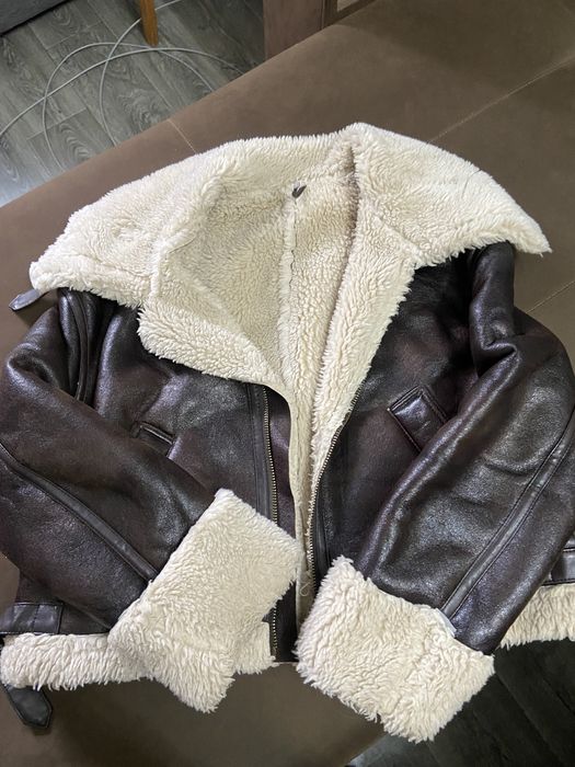 Дюбленка жіноча , еко шкіра, стан задовільний