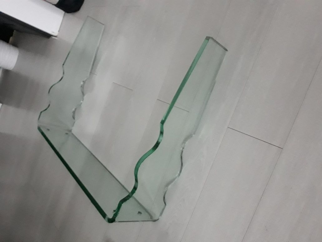 Noga szklana stołu VENDOME 200/300 STÓŁ SZKLANY KING HOME