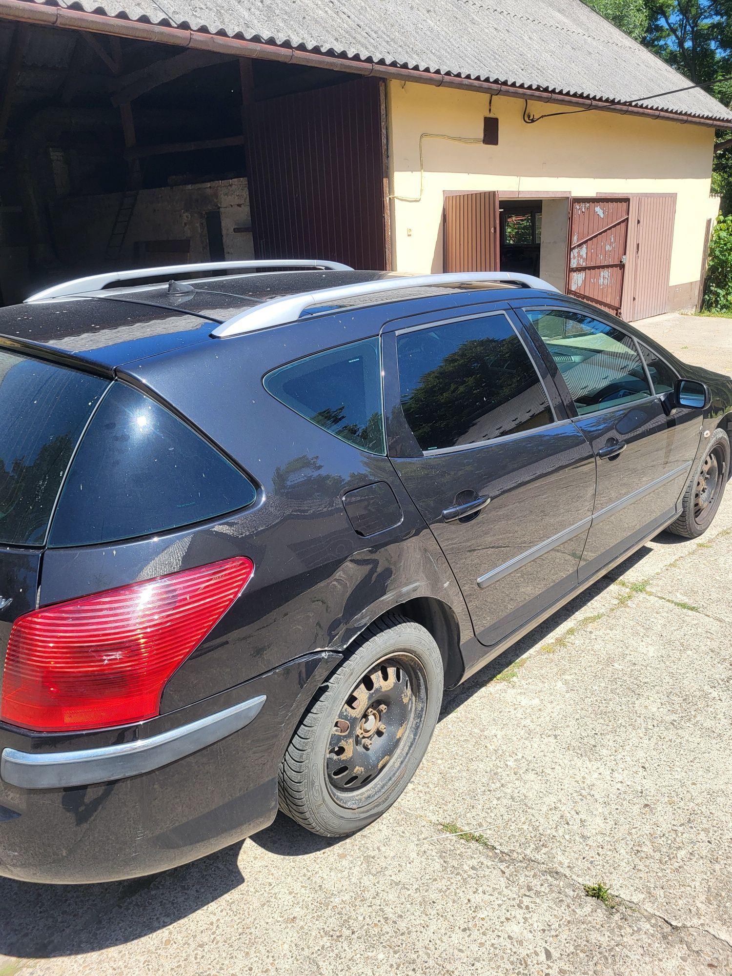 Peugot 407sw 2.0hdi  sprawny, zawieszenie przód do zrobienia