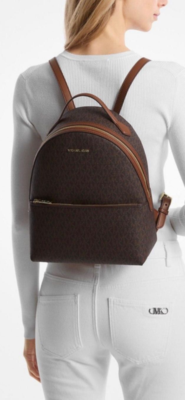 Рюкзак жіночий А4 Michael Kors Sheila Medium logo