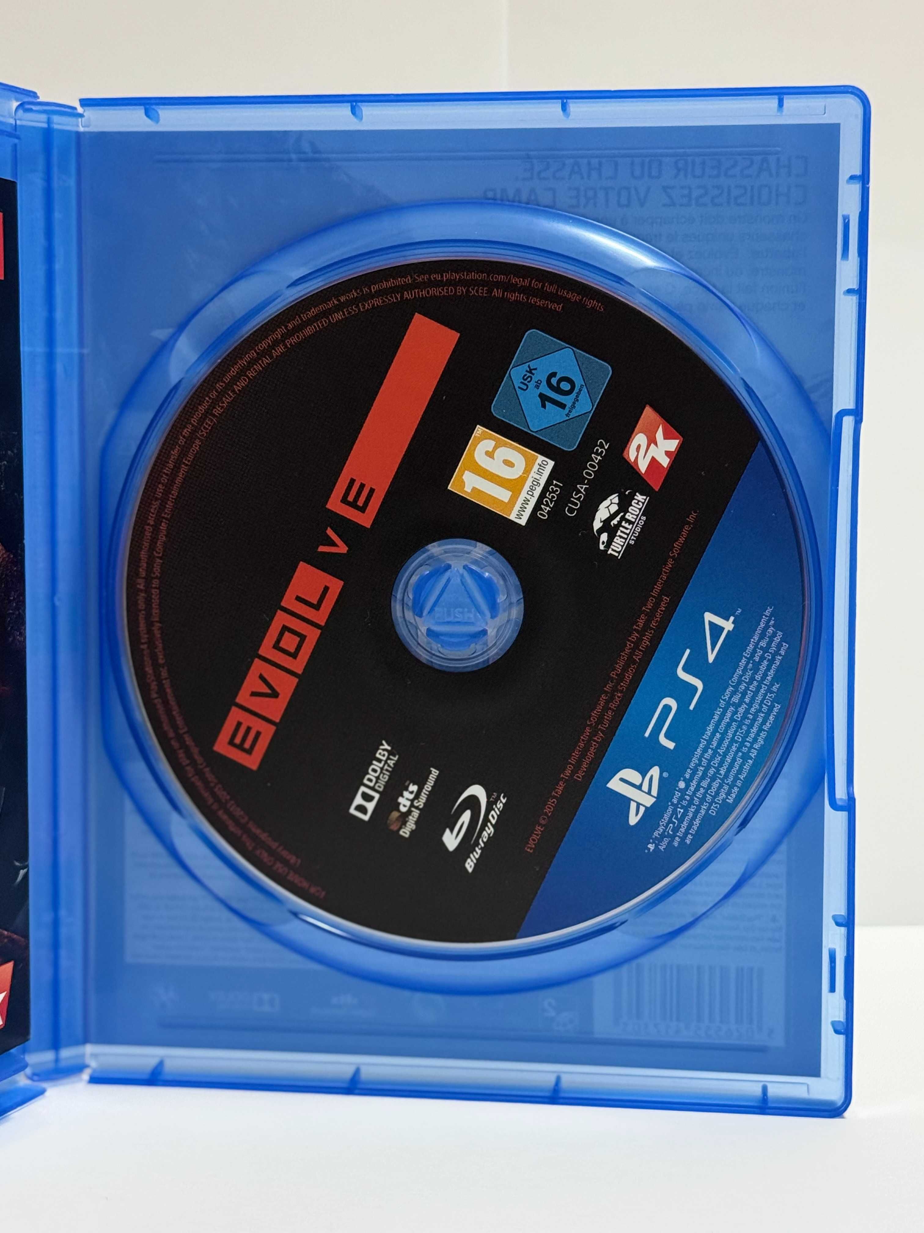 Gra Evolve na PS4, eng wersja, BDB STAN!