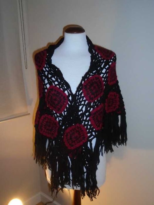 Xaile estilo artesanal, padrões vintage