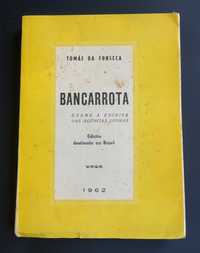 Livro "Bancarrota" de Tomás da Fonseca