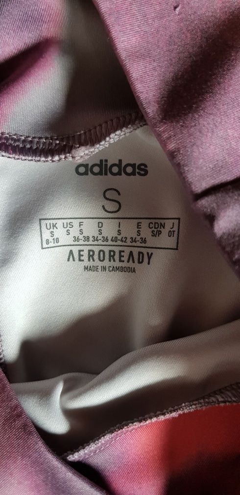 Adidas Aeroready  performance rozmiar S legginsy spodnie getry sportow